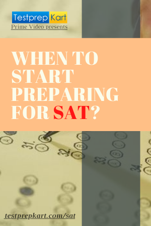 poster image for when to start preparing for SAT