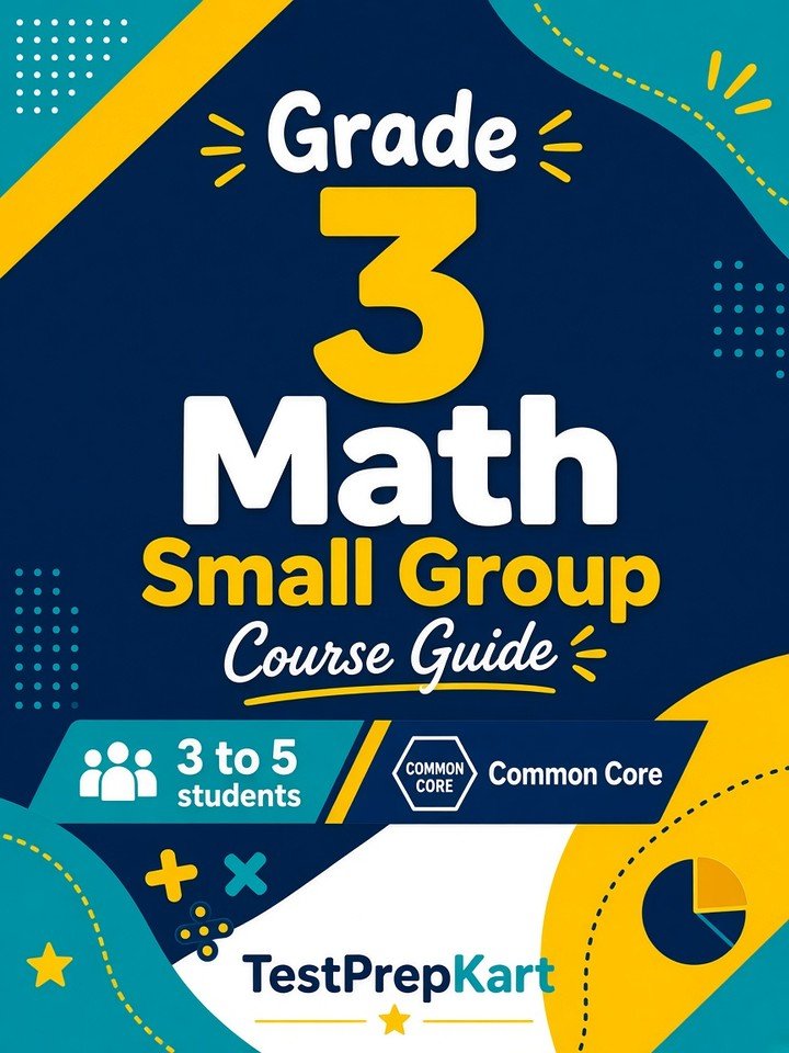 Grade 3 group Math course brochure cover