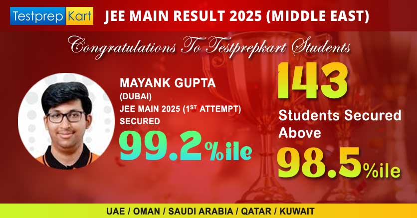TestprepKart JEE Main 2025 Result