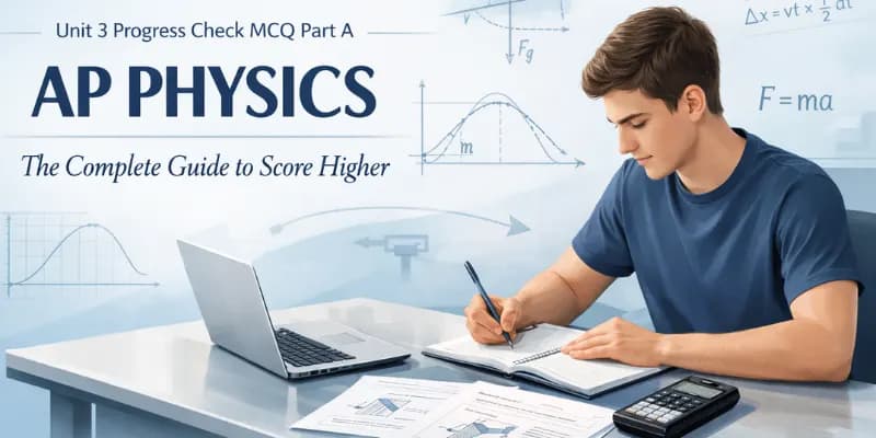 Unit 3 Progress Check MCQ Part A - AP Physics — cover image